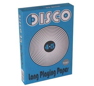 CARTA PER FOTOCOPIE A4 BURGO DISCO 45 Foto prodotto